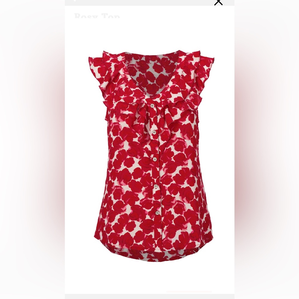 Cabi Rosy Top- Sz M- Fall ‘22 collection
